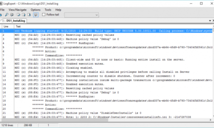 LogExpert ein Windows tail Programm mit Live Funktionen u.a. live Suche