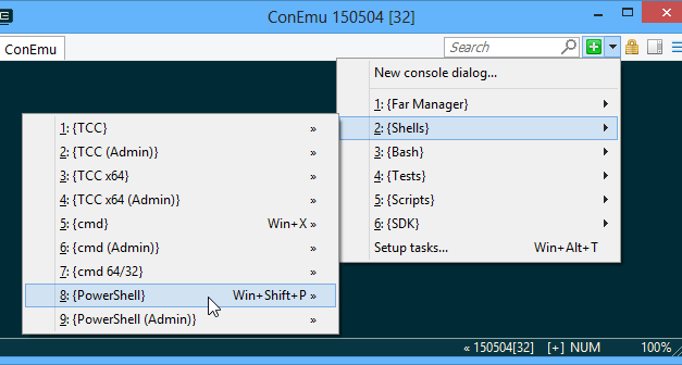 ConEmu der erweiterte Konsolen-Emulator