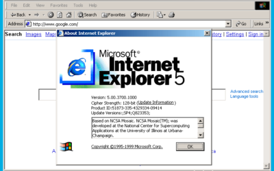 Test von älteren Projekten im Crossbrowsertesting: Kann der Internet Explorer 6 oder 5 heutzutage noch getestet werden?